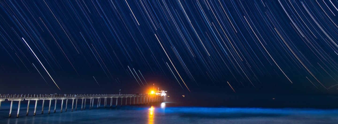 scripps pier at sunset